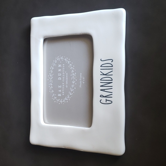 Rae Dunn White Photo Frame - Grandkids - Picture 9 of 9